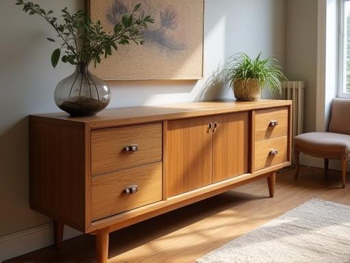 Example of custom designed wooden furniture